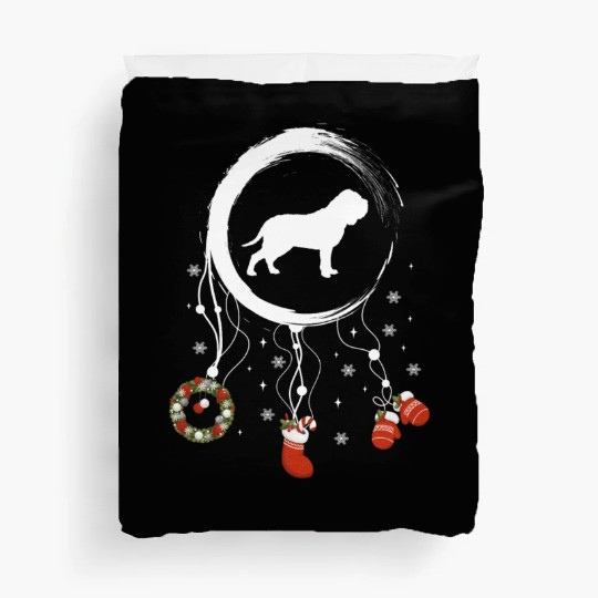 dog dreamcatcher Christmas Neapolitan Mastiff Duvet Covers