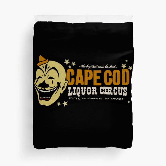 Vintage Clown Liquor Store Duvet Covers