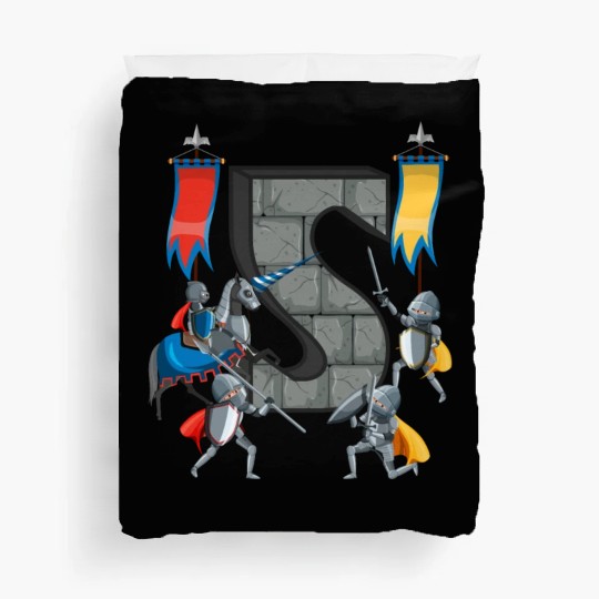 Medieval Knights Middle Ages History Castle 5th Duvet Covers