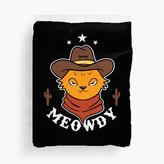 Meowdy Duvet Covers