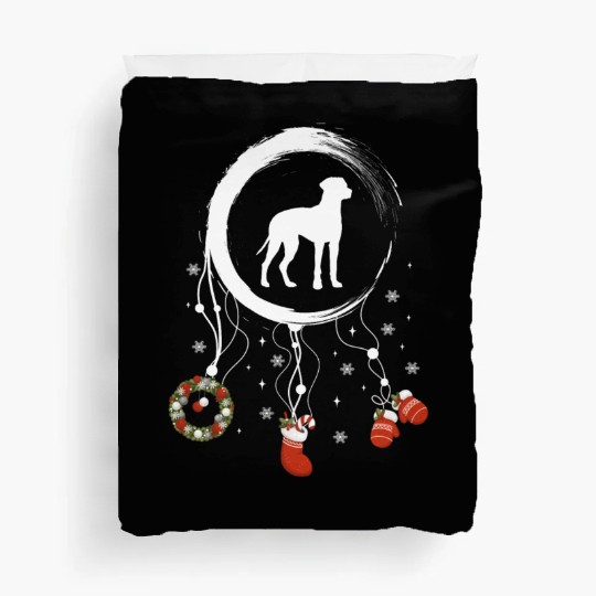 dog dreamcatcher Christmas Rhodesian Ridgeback Duvet Covers