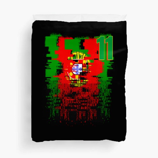 Portugal Soccer team Jerseys Portugal team 2022 nu Duvet Covers