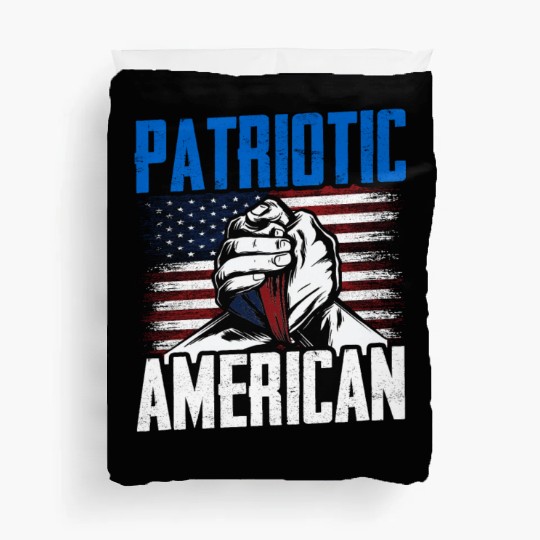 Patriotic American US Patriot USA Duvet Covers