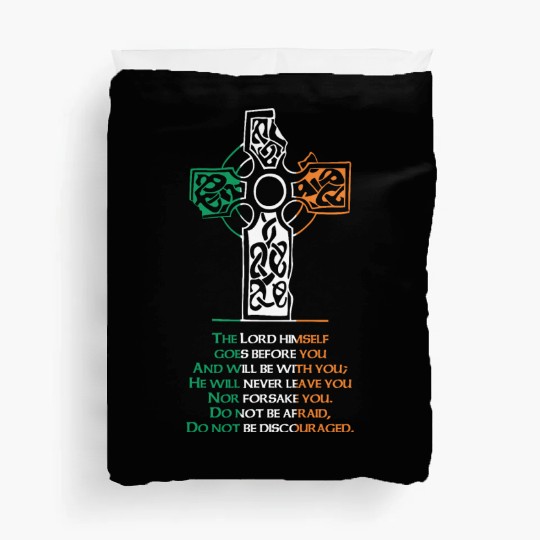 Celtic cross Duvet Covers
