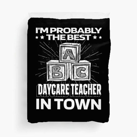 Daycare Teacher Funny Duvet Covers