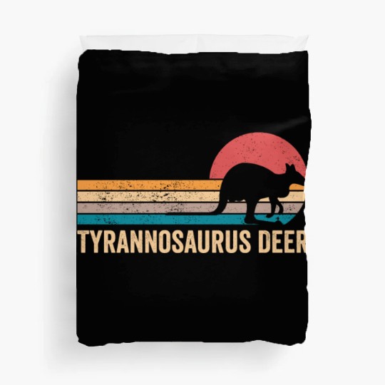 Funny Kangaroo Tyrannosaurus Deer Retro Duvet Covers