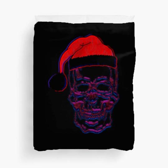 Christmas Skull Duvet Covers