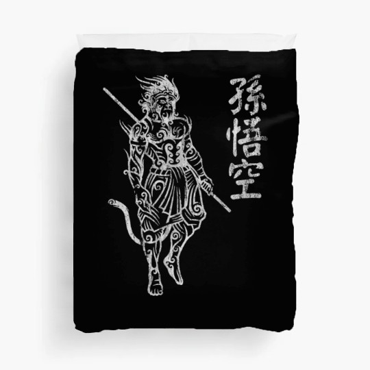 Sun Wukong Monkey King Chinese Characters Letters Duvet Covers