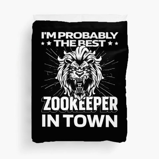 Zookeeper Lion Duvet Covers