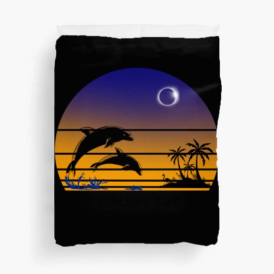 MOONLIGHT SWIM Duvet Covers