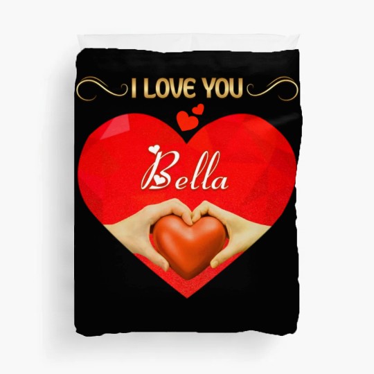 I love you Bella Duvet Covers