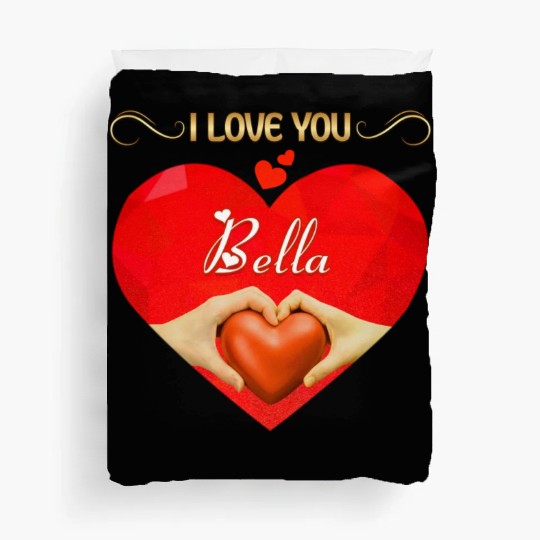 I love you Bella Duvet Covers
