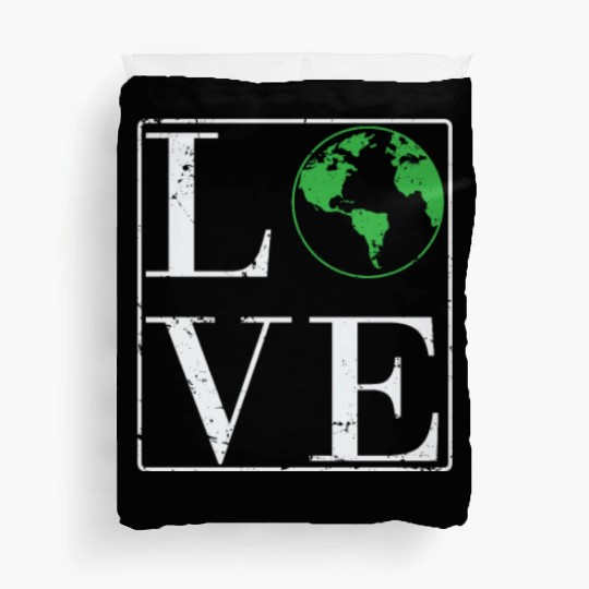 Love Environment Nature Planet Earth Duvet Covers
