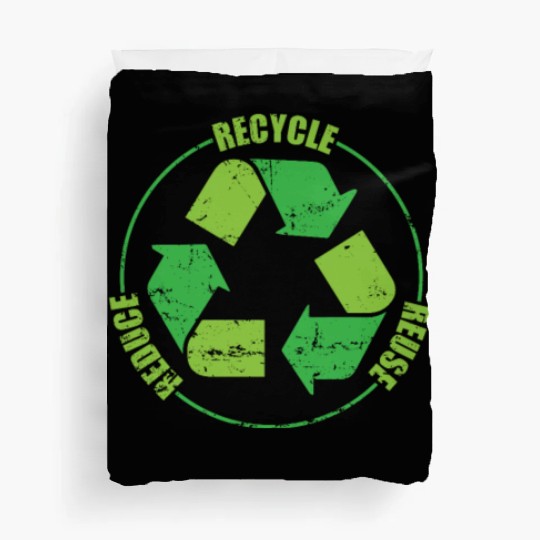 Recycle Nature Environment Planet Earth Duvet Covers
