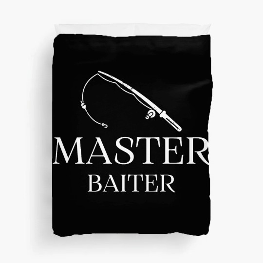 Master Baiter - Fishing Design Duvet Covers