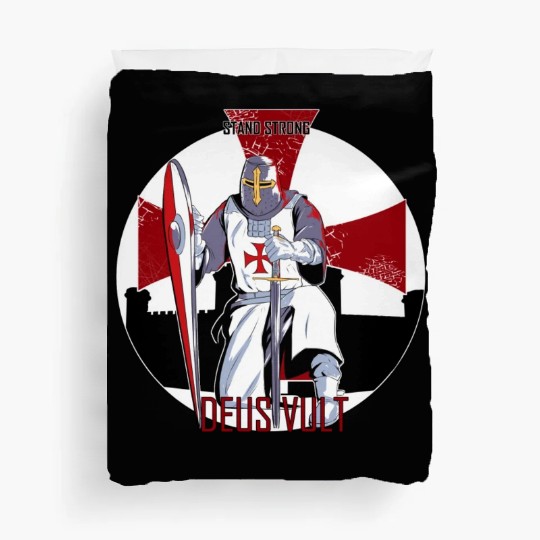 Stand strong and Deus vult Duvet Covers