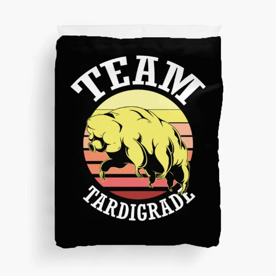 Team Tardigrade Moss Piglet Science Tardigrade Duvet Covers
