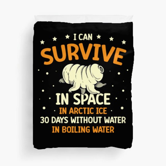 Moss Piglet Science Biology Tardigrade Lover Duvet Covers