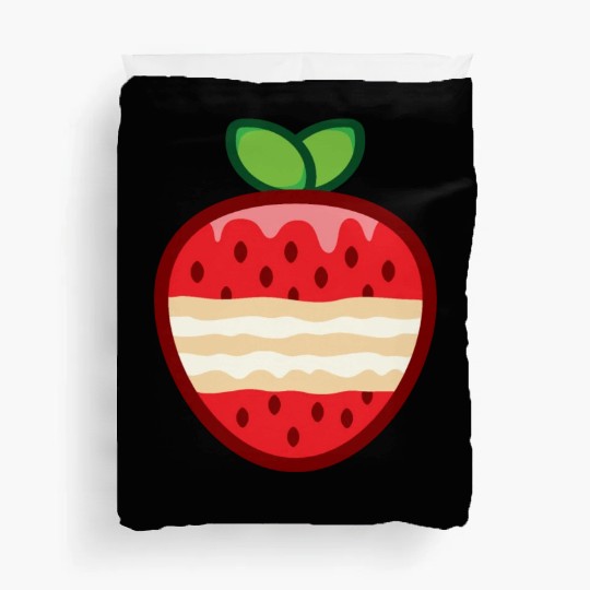 strawberry shortcake funny Duvet Covers