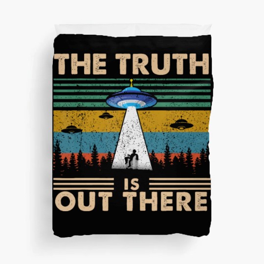 The Truth Is Out There Storm Raid Area 51 Alien Duvet Covers