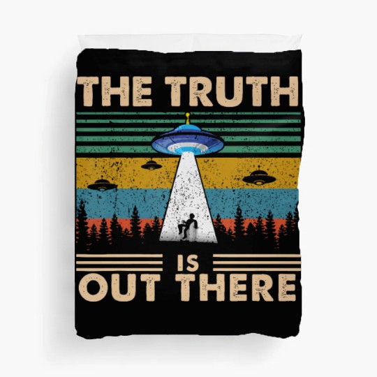 The Truth Is Out There Storm Raid Area 51 Alien Duvet Covers
