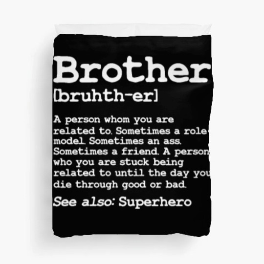 Brother Definition Duvet Covers