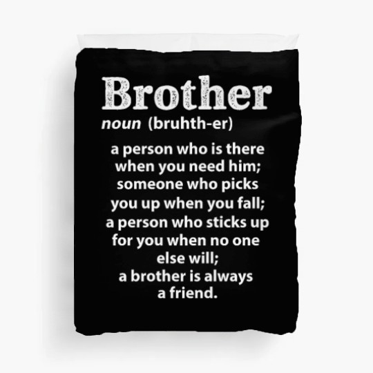 Brother Definition Duvet Covers