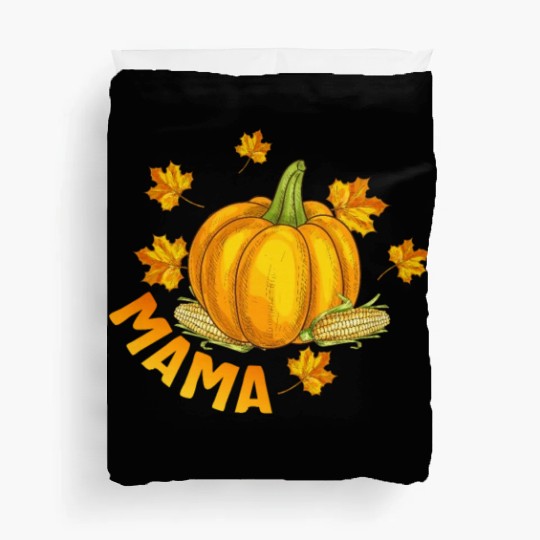 Halloween Thanksgiving Duvet Covers, Mama Pumpkin