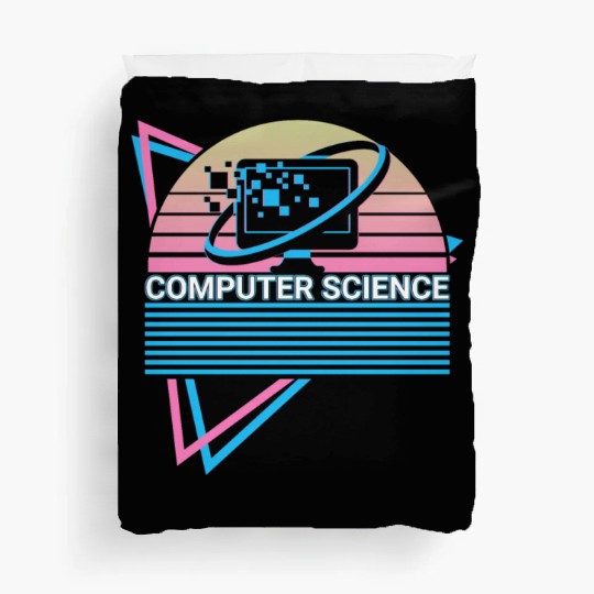 Computer Science Retro Duvet Covers