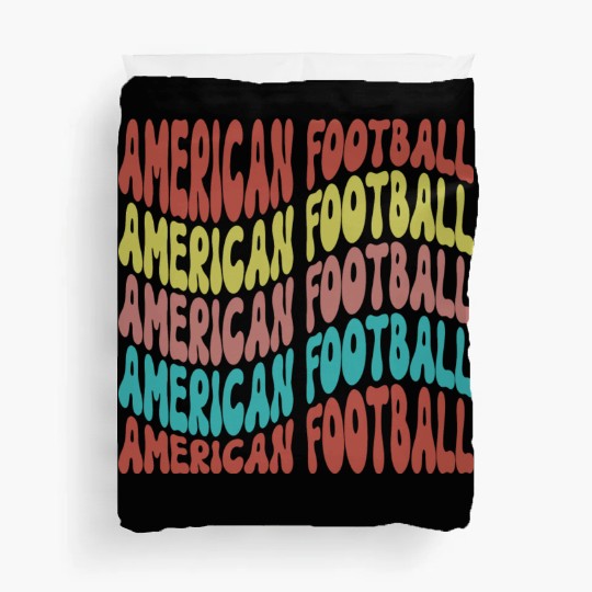 american Football Fan Duvet Covers, Cute Game Day Duvet Covers