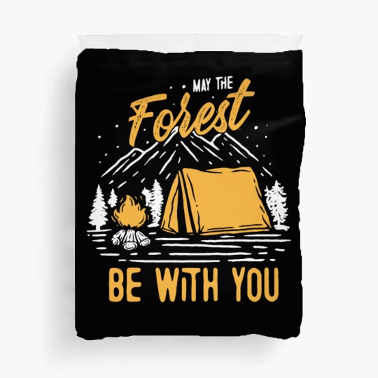 May The Forest Be With You Duvet Covers