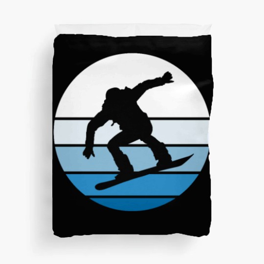 Snowboarding Snowboarder Snowboard Duvet Covers