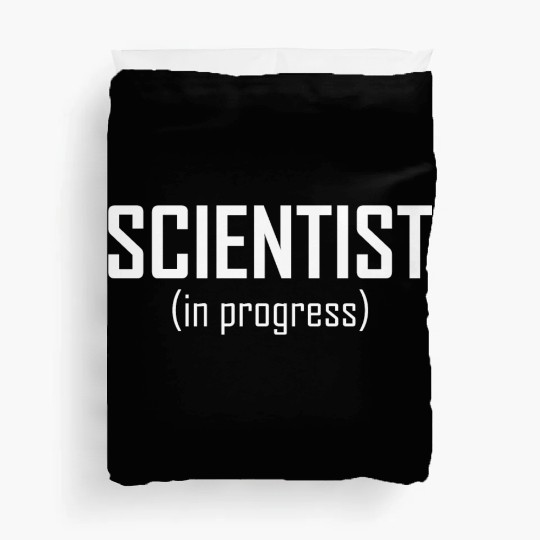 Scientist Progress Nerd Geek Teacher Student Gifts Duvet Covers