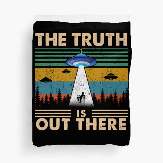 The Truth Is Out There Storm Raid Area 51 Alien Duvet Covers