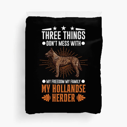 Hollandse Herder Freedom Family Duvet Covers