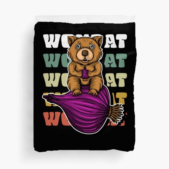 Wombat Onion - Wombat Onion Duvet Covers