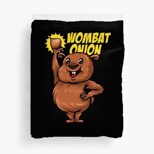 Wombat Onion - Wombat Onion Duvet Covers