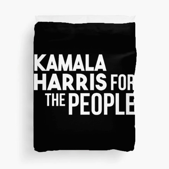 Kamala Harris For The People Duvet Covers