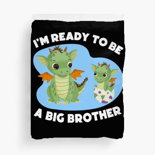 I Am Ready To Be A Big Brother Cute Duvet Covers