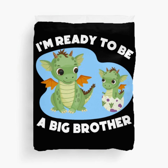 I Am Ready To Be A Big Brother Cute Duvet Covers