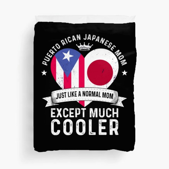 Puerto Rico Flag Japan Mom Mothers Day Women Mama Duvet Covers