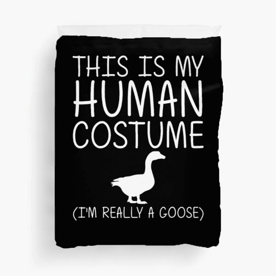 Goose Easy Halloween Human Costume Waterfowl Anima Duvet Covers