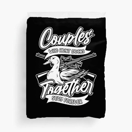Duck Hunting Couples Duvet Covers