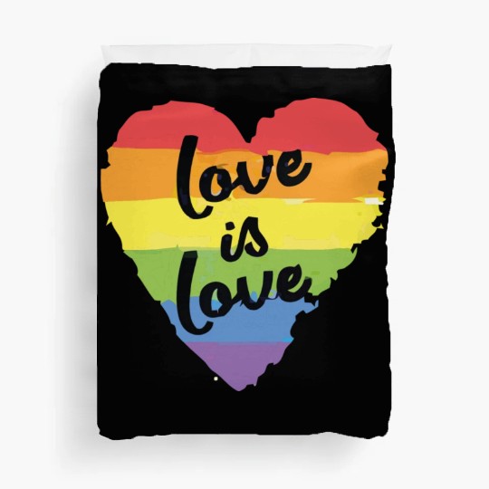 love is love Duvet Covers