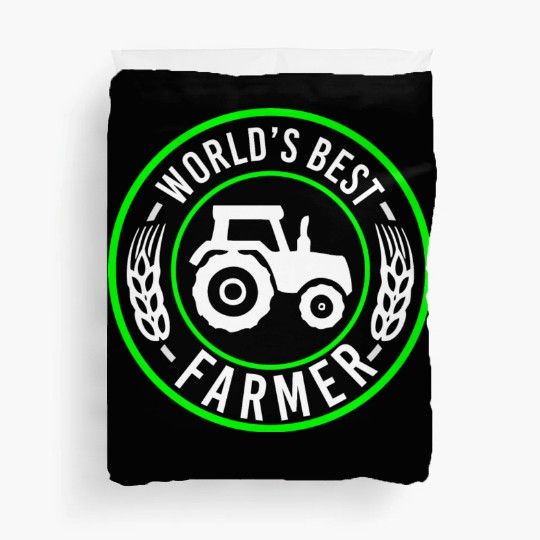 Farmer Duvet Covers World's Best Farmer Farming Gift Duvet Covers