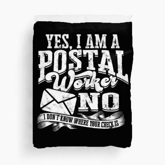 Mail Men Mail Carrier Postal Worker Postman Duvet Covers