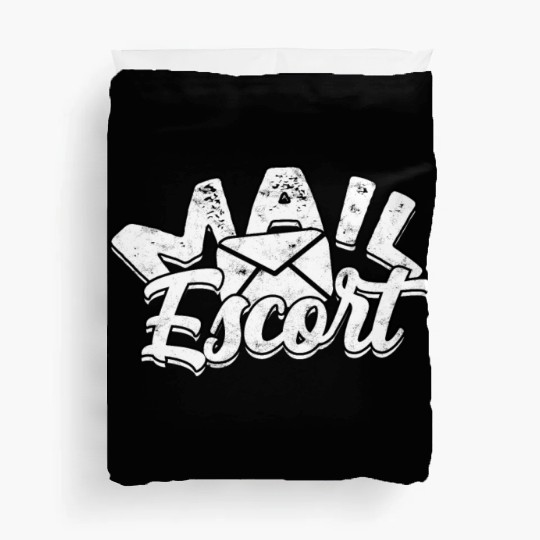 Mail Escort Mail Carrier Postal Worker Postman Duvet Covers