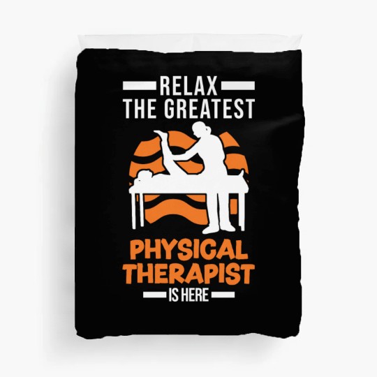 Greatest Physical Therapist Physio Physiotherapist Duvet Covers