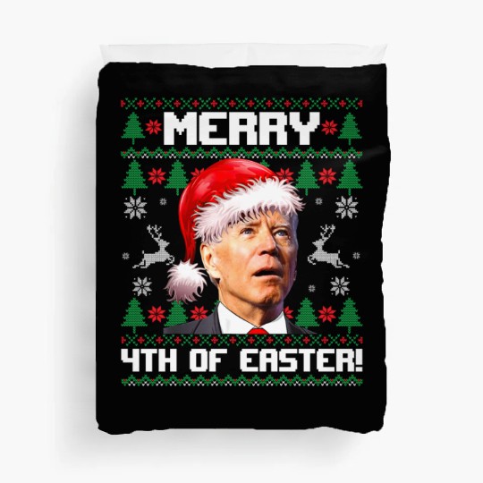 Merry 4th Of Easter! Duvet Covers