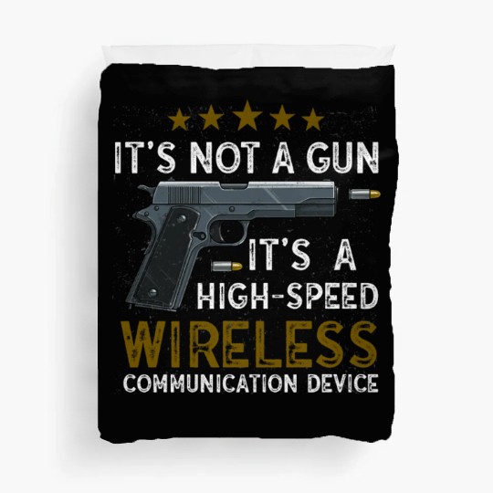 Its Not A Gun Meme Funny Its Not A Gun Duvet Covers